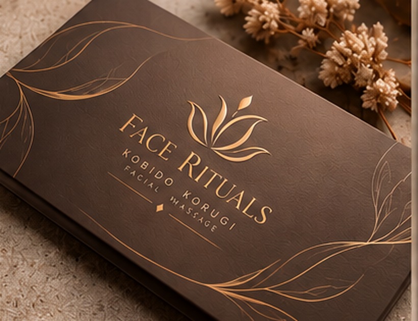 Materiały FACE RITUALS w ciepłej, luksusowej stylistyce