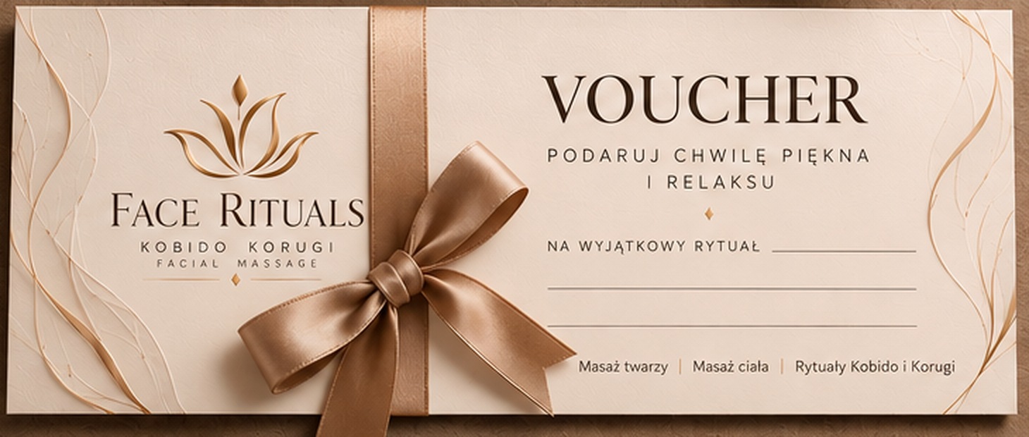 Voucher podarunkowy FACE RITUALS w zatwierdzonej stylistyce